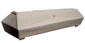 Koka zārks ar drapējumu